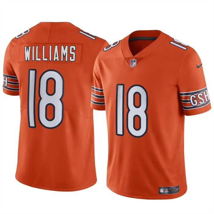Youth Chicago Bears #18 Caleb Williams Orange 2024 Draft Vapor Stitched Jersey Dzhi,We sell and wholesale Youth Chicago Bears #18 Caleb Williams Orange 2024 Draft Vapor Stitched Jersey Dzhi on line form chian!